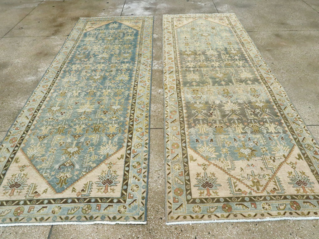 Vintage Persian Malayer Runner, No.28668 - Galerie Shabab
