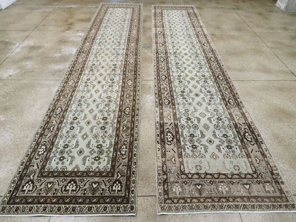 Vintage Persian Malayer Long Runner (Pair: 1 of 2), No.28669 - Galerie Shabab