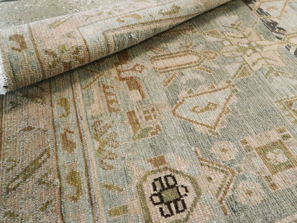 Vintage Persian Malayer Long Runner, No.28670 - Galerie Shabab