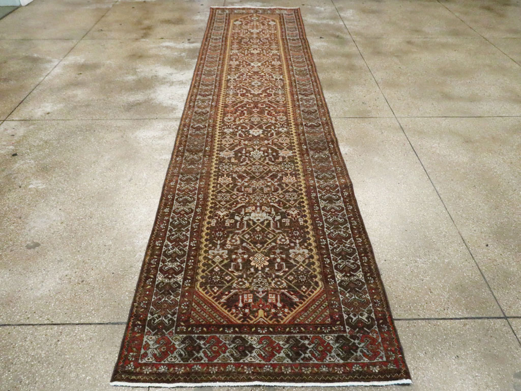 Antique Persian Malayer Runner, No.28671 - Galerie Shabab