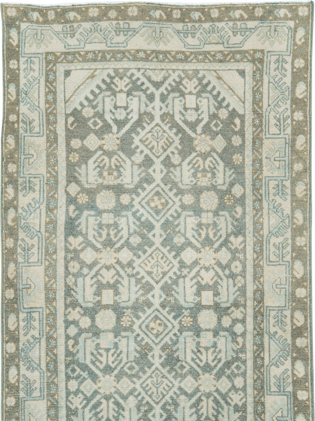 Vintage Persian Malayer Runner, No.28672 - Galerie Shabab