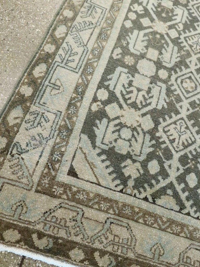 Vintage Persian Malayer Runner, No.28672 - Galerie Shabab