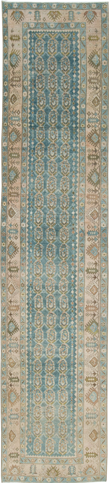 Vintage Persian Malayer Long Runner, No.28674 - Galerie Shabab