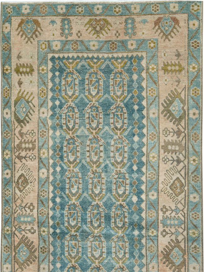 Vintage Persian Malayer Long Runner, No.28674 - Galerie Shabab