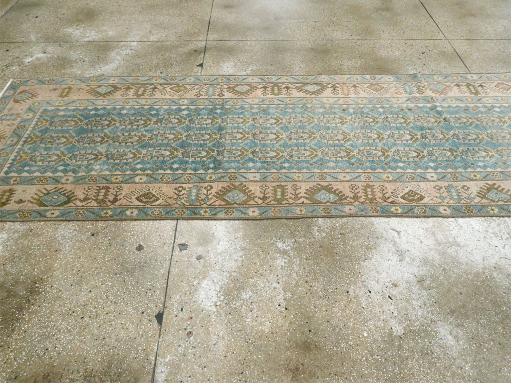 Vintage Persian Malayer Long Runner, No.28674 - Galerie Shabab