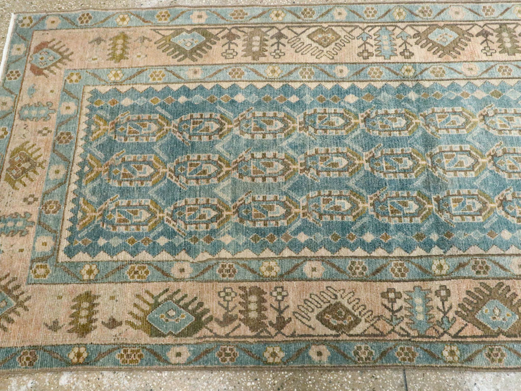 Vintage Persian Malayer Long Runner, No.28674 - Galerie Shabab
