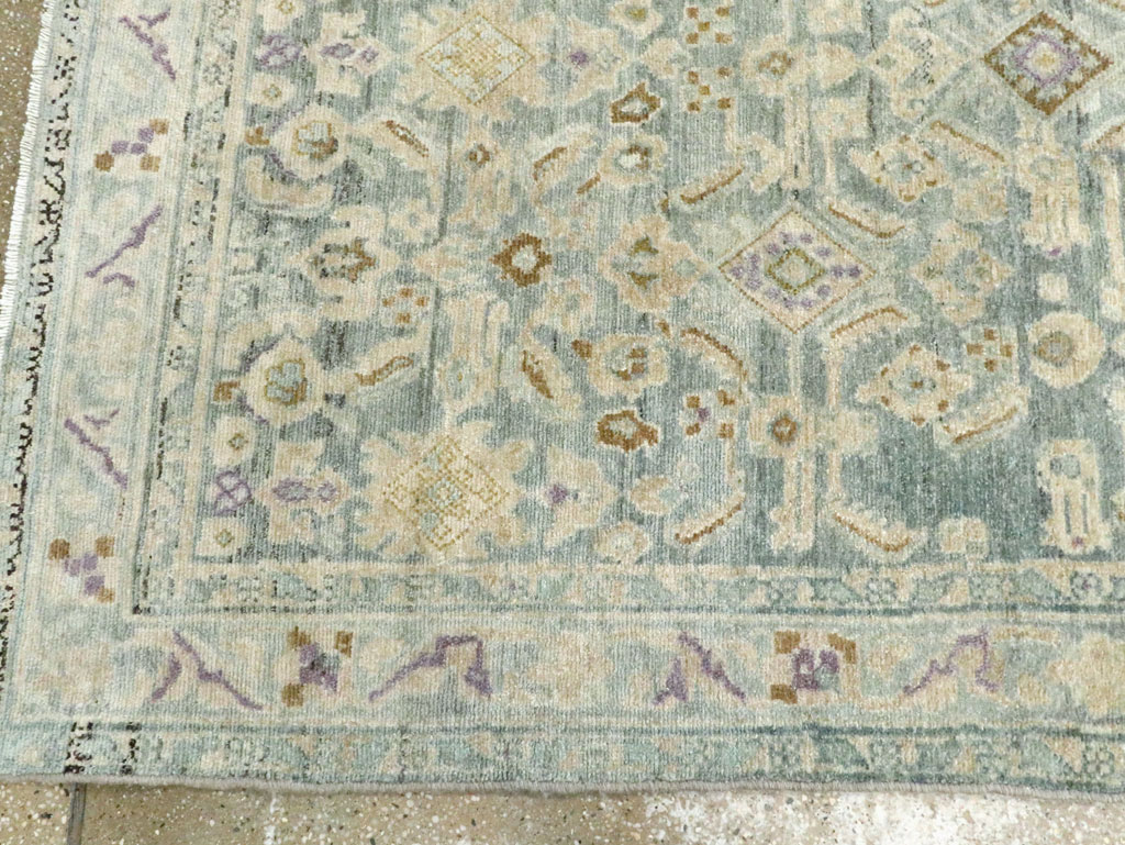 Vintage Persian Malayer Wide Runner, No.28676 - Galerie Shabab