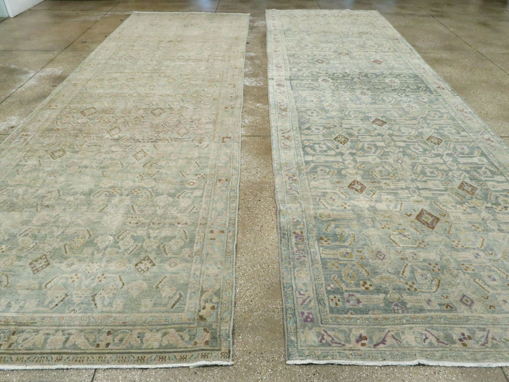 Vintage Persian Malayer Wide Runner, No.28676 - Galerie Shabab