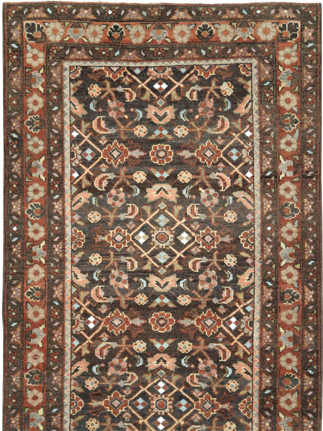 Vintage Persian Malayer Runner, No.28678 - Galerie Shabab