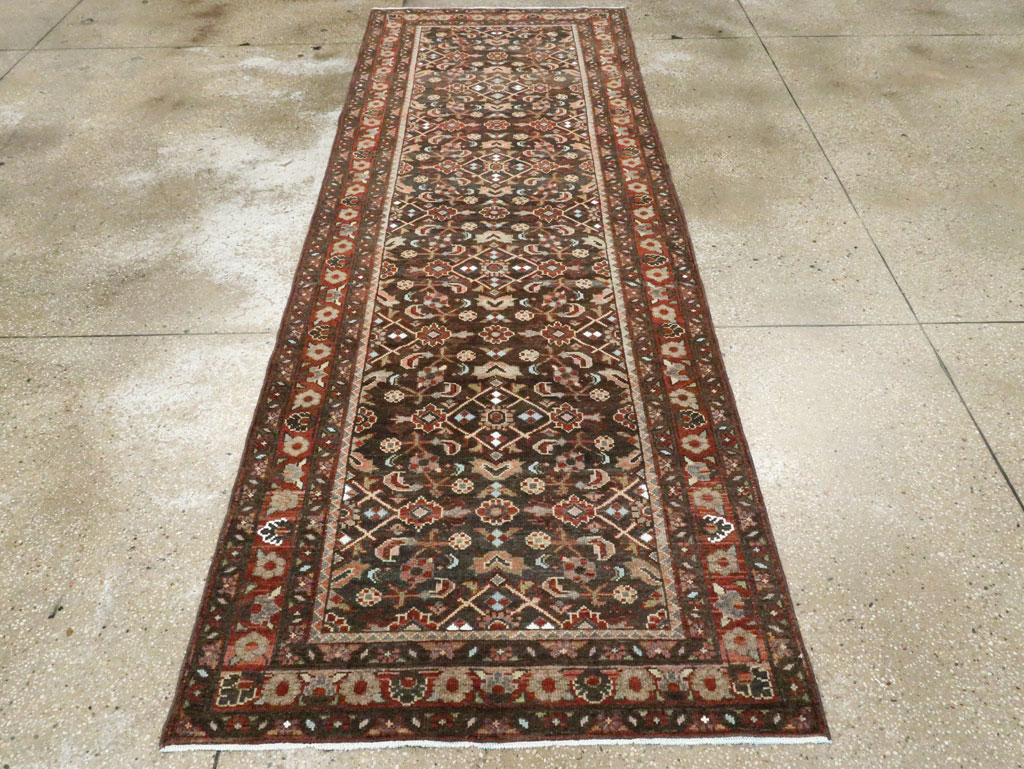 Vintage Persian Malayer Runner, No.28678 - Galerie Shabab