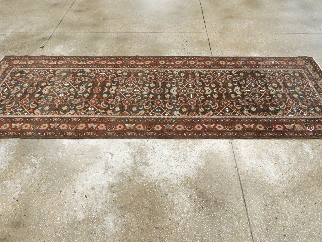 Vintage Persian Malayer Runner, No.28678 - Galerie Shabab