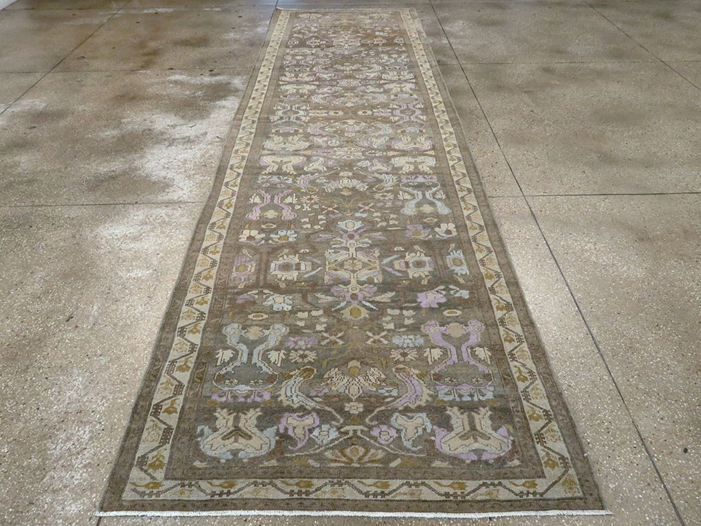 Antique Persian Malayer Runner, No.28679 - Galerie Shabab