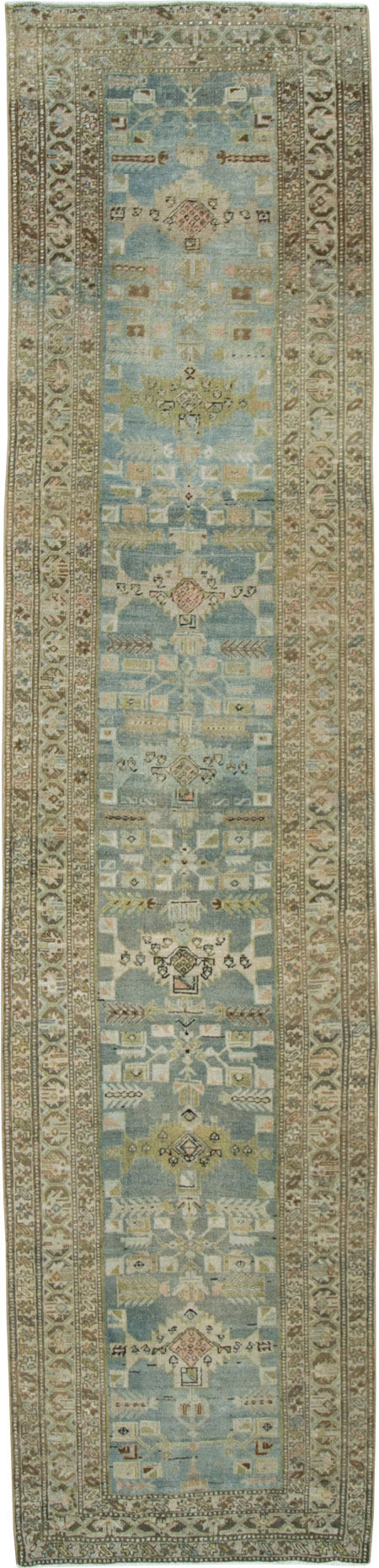 Vintage Persian Heriz Runner, No.28680 - Galerie Shabab