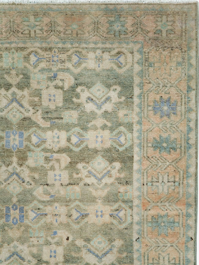 Vintage Persian Malayer Runner, No.28682 - Galerie Shabab