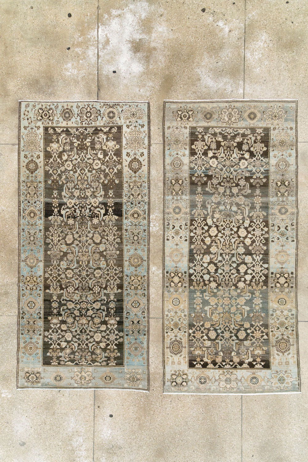 Vintage Persian Malayer Gallery Rug (Pair: 1 of 2), No.28684 - Galerie Shabab