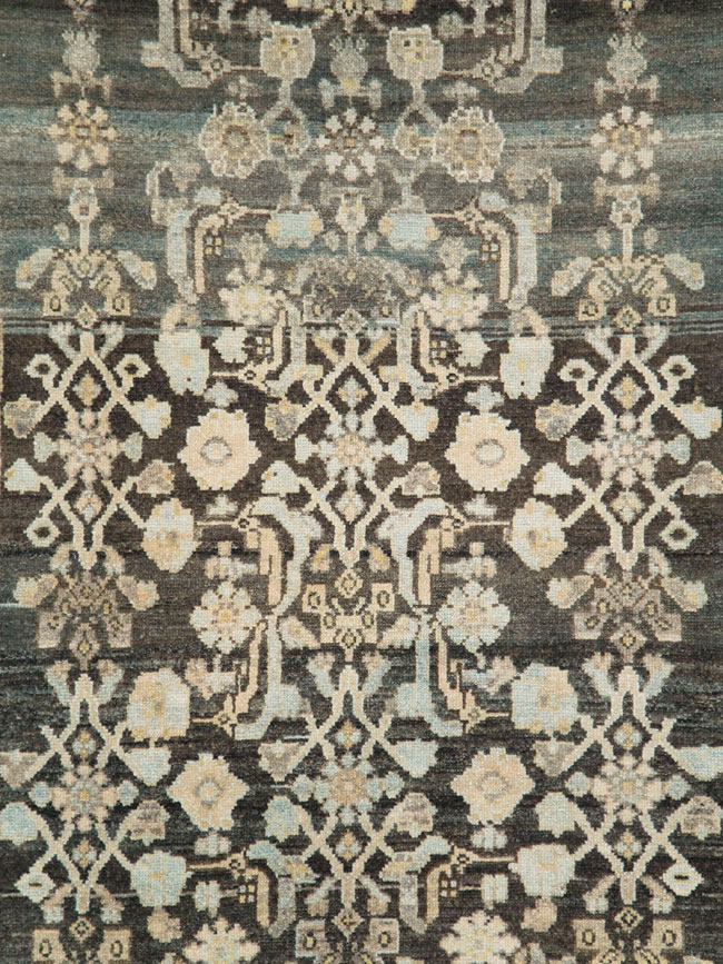 Vintage Persian Malayer Gallery Rug (Pair: 1 of 2), No.28684 - Galerie Shabab