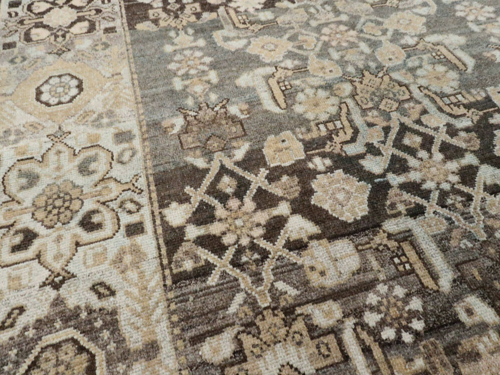 Vintage Persian Malayer Gallery Rug (Pair: 1 of 2), No.28684 - Galerie Shabab
