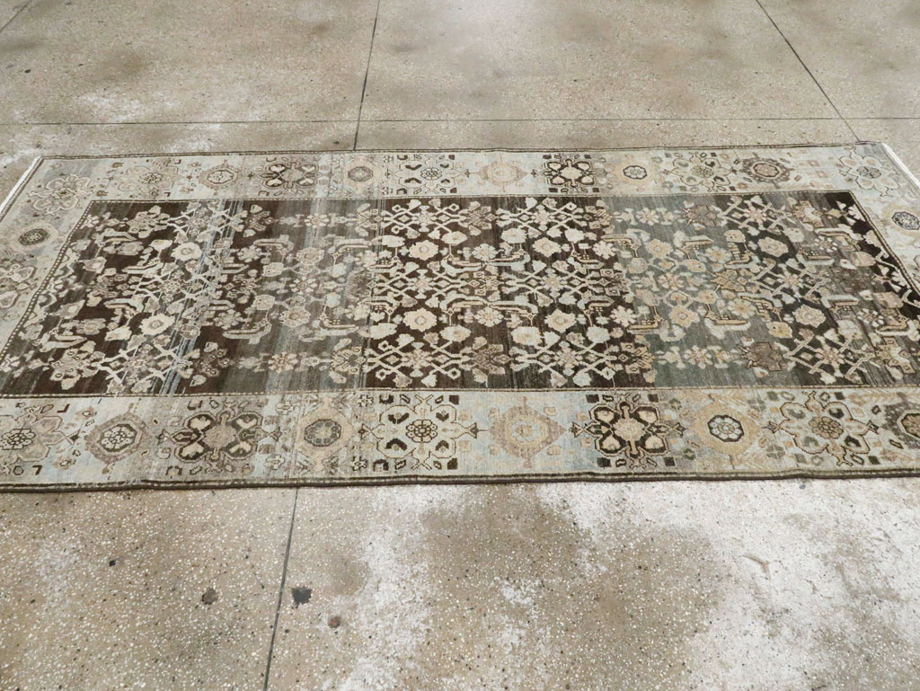 Vintage Persian Malayer Gallery Rug (Pair: 1 of 2), No.28684 - Galerie Shabab