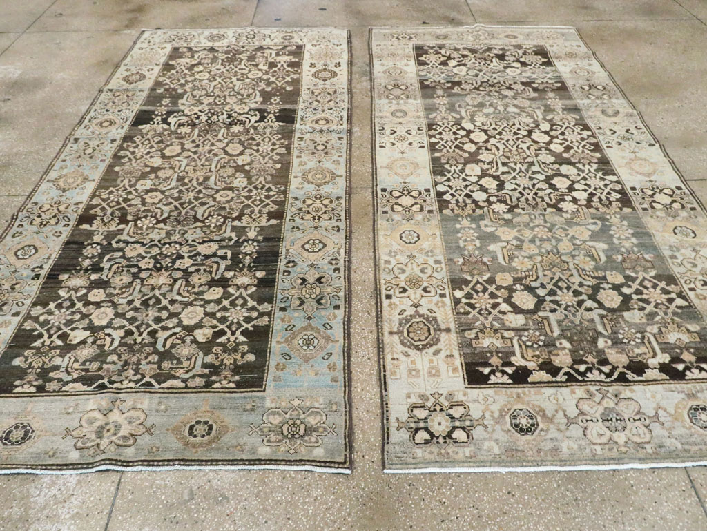 Vintage Persian Malayer Gallery Rug (Pair: 1 of 2), No.28684 - Galerie Shabab