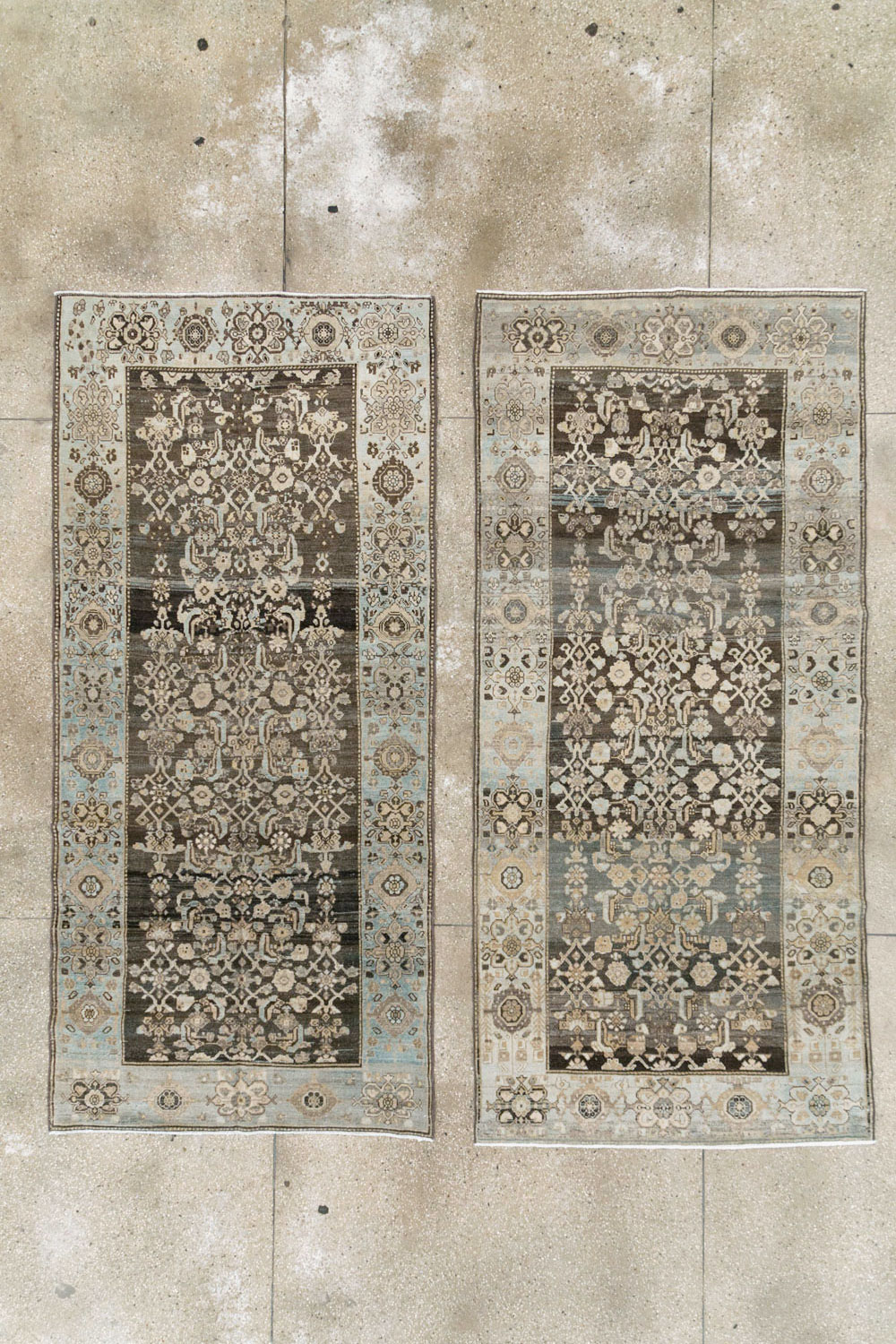 Vintage Persian Malayer Gallery Rug (Pair: 1 of 2), No.28684 - Galerie Shabab