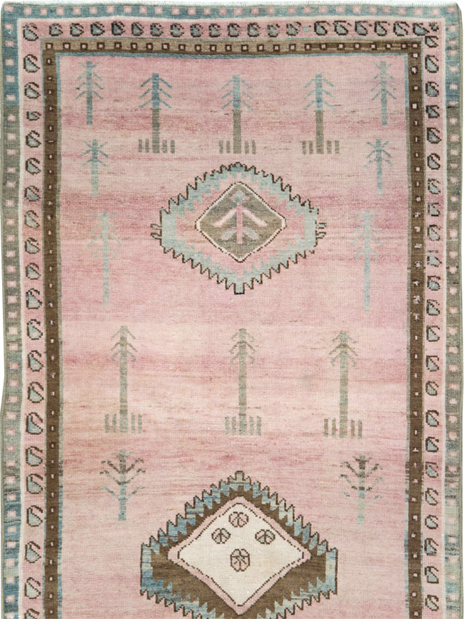 Vintage Persian Malayer Runner, No.28685 - Galerie Shabab