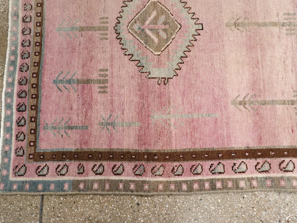 Vintage Persian Malayer Runner, No.28685 - Galerie Shabab