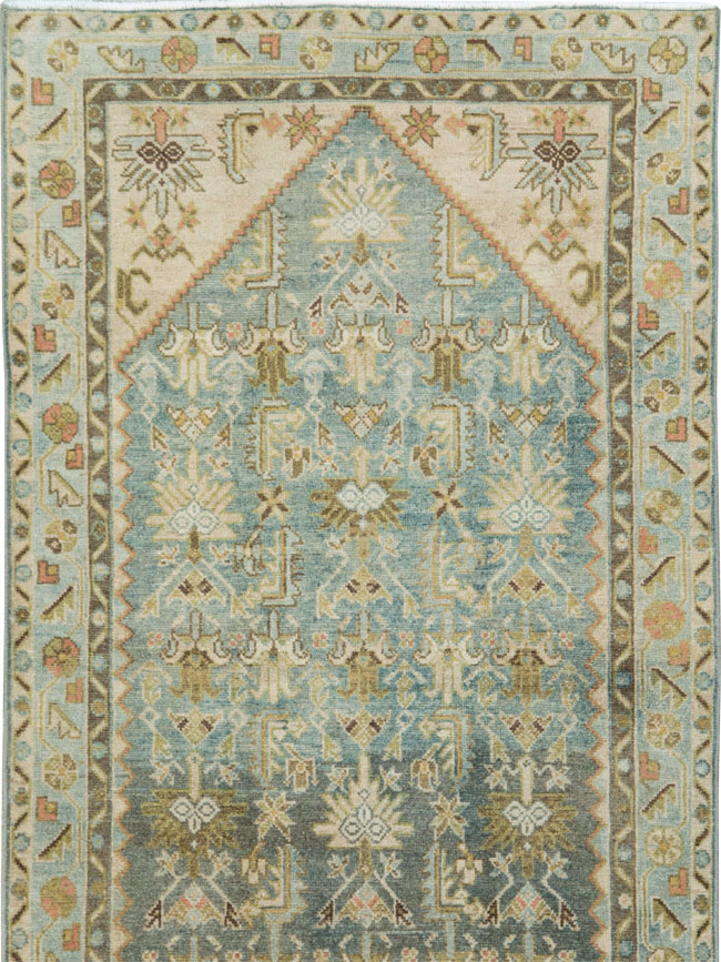 Vintage Persian Malayer Runner, No.28687 - Galerie Shabab