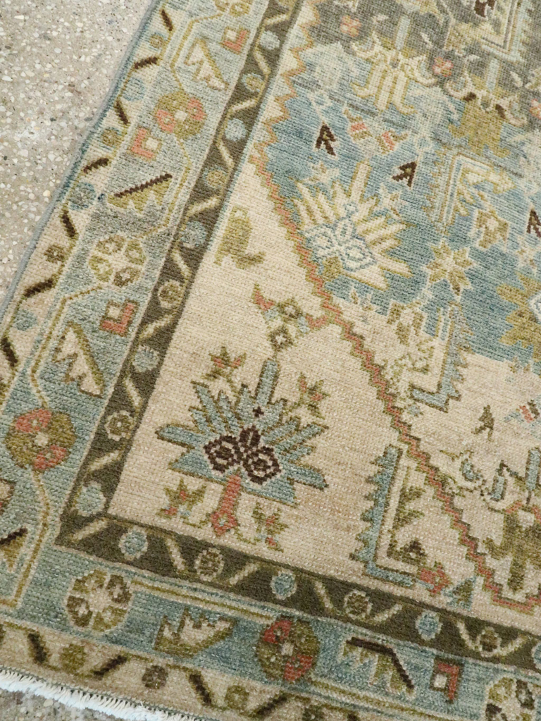 Vintage Persian Malayer Runner, No.28687 - Galerie Shabab