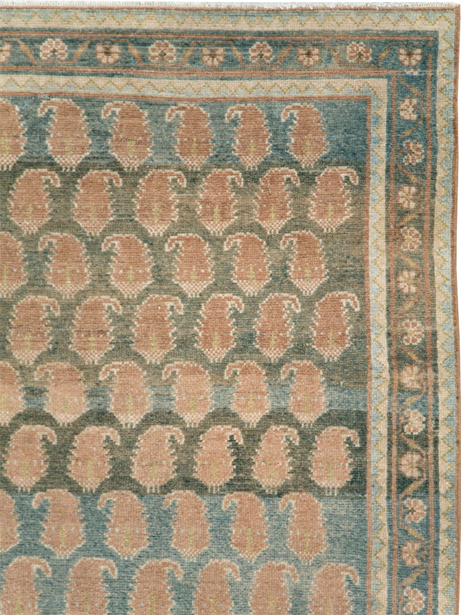 Vintage Persian Malayer Runner, No.28690 - Galerie Shabab