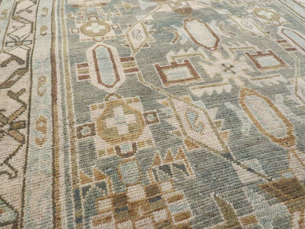 Vintage Persian Malayer Long Runner, No.28691 - Galerie Shabab