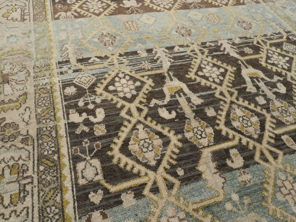 Vintage Persian Malayer Runner, No.28693 - Galerie Shabab