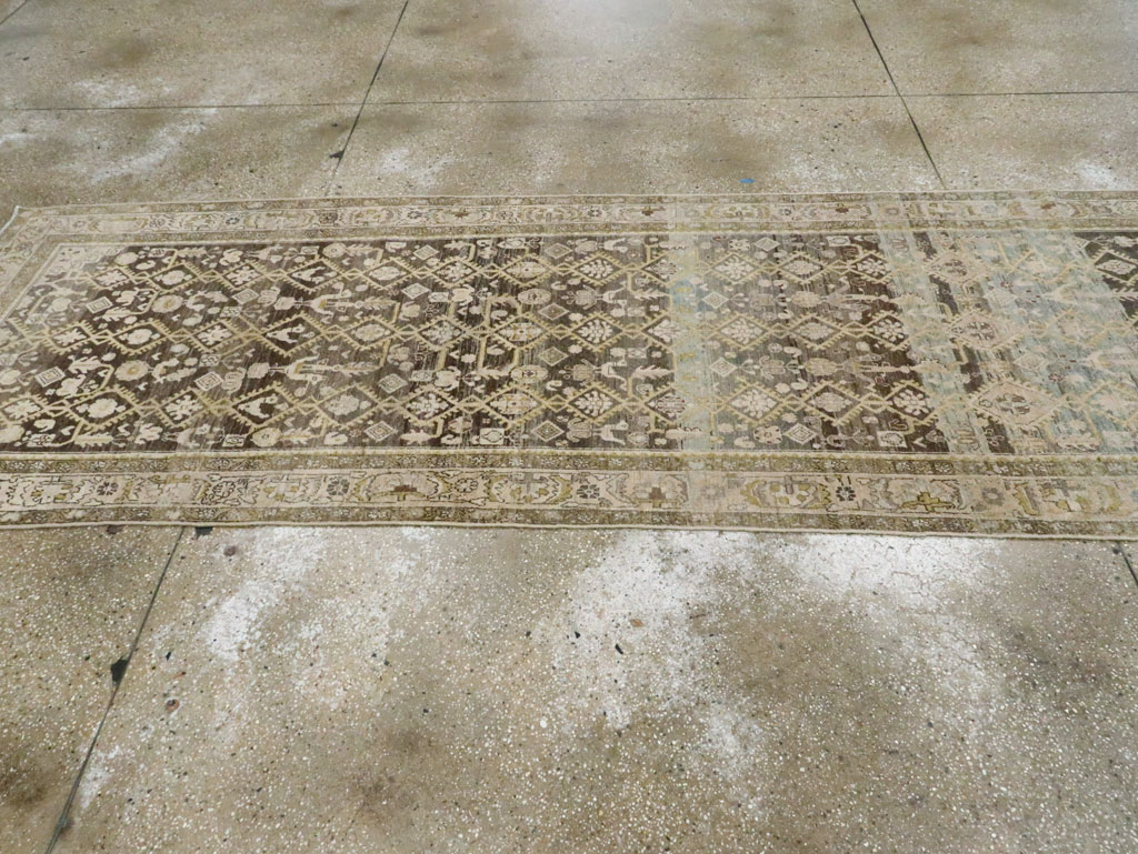 Vintage Persian Malayer Runner, No.28693 - Galerie Shabab