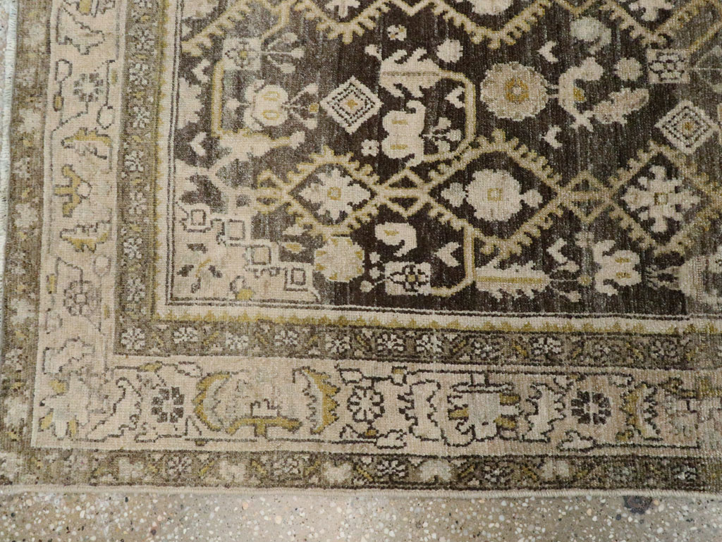 Vintage Persian Malayer Runner, No.28693 - Galerie Shabab