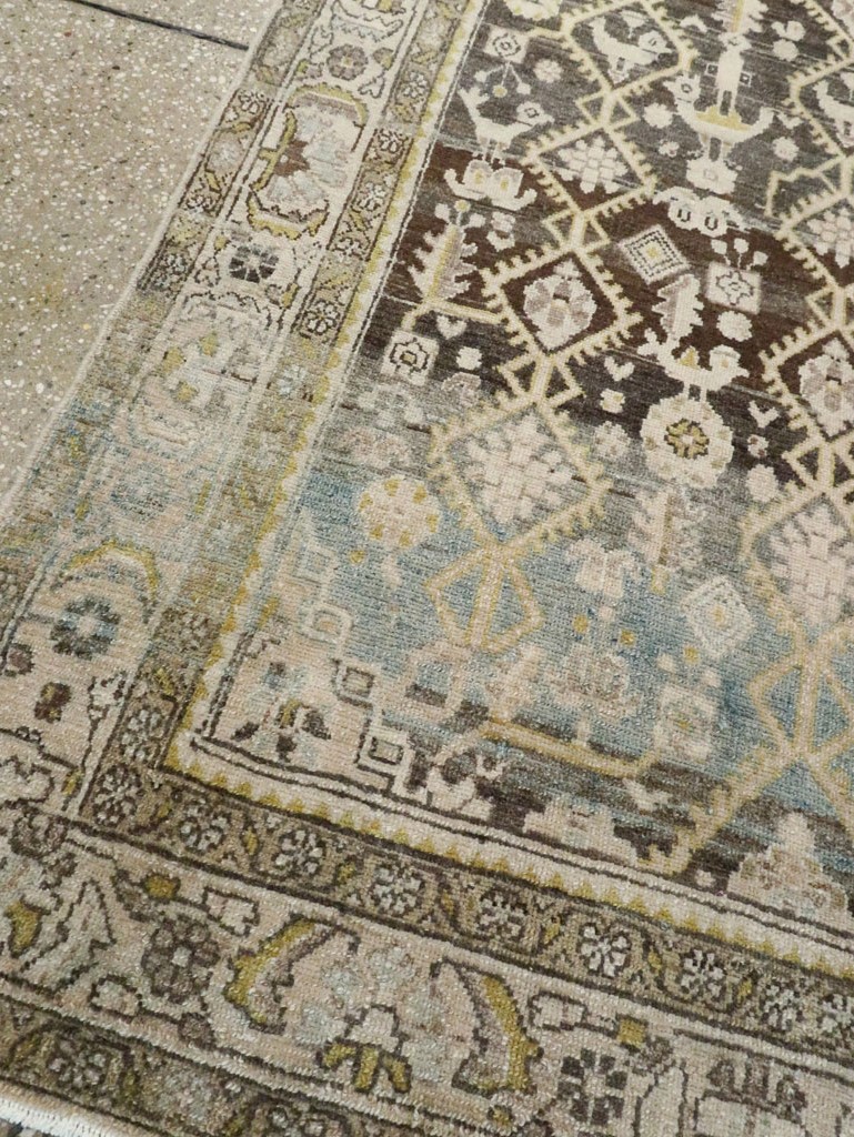 Vintage Persian Malayer Runner, No.28693 - Galerie Shabab