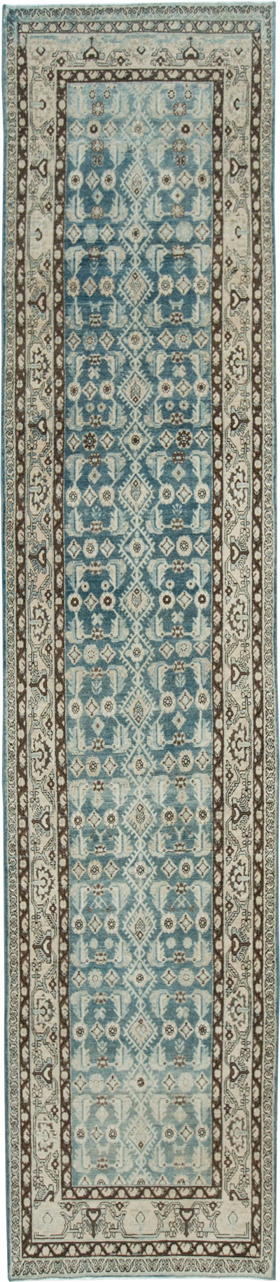 Vintage Persian Malayer Runner, No.28695 - Galerie Shabab