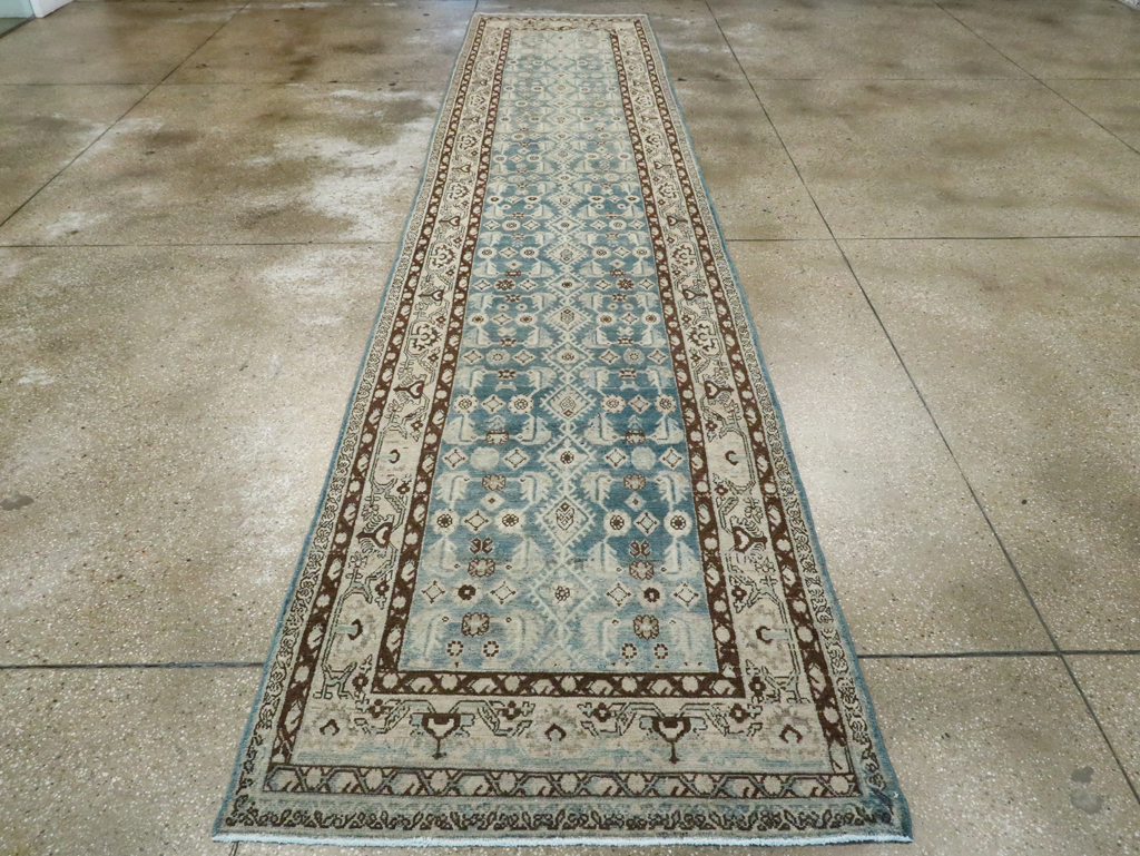 Vintage Persian Malayer Runner, No.28695 - Galerie Shabab