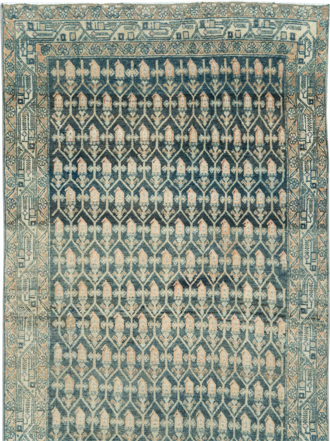 Vintage Persian Malayer Runner, No.28696 - Galerie Shabab