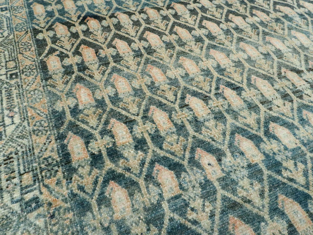 Vintage Persian Malayer Runner, No.28696 - Galerie Shabab