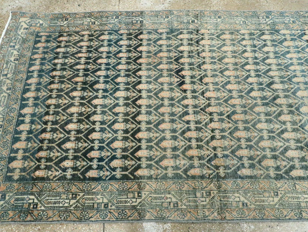Vintage Persian Malayer Runner, No.28696 - Galerie Shabab