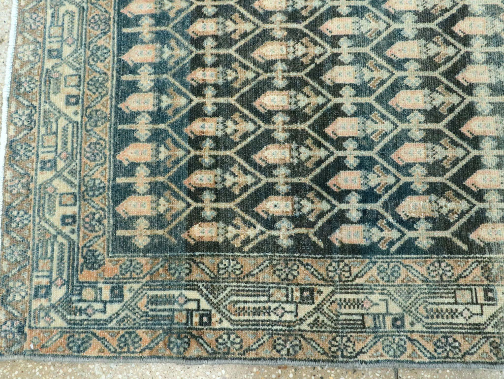 Vintage Persian Malayer Runner, No.28696 - Galerie Shabab