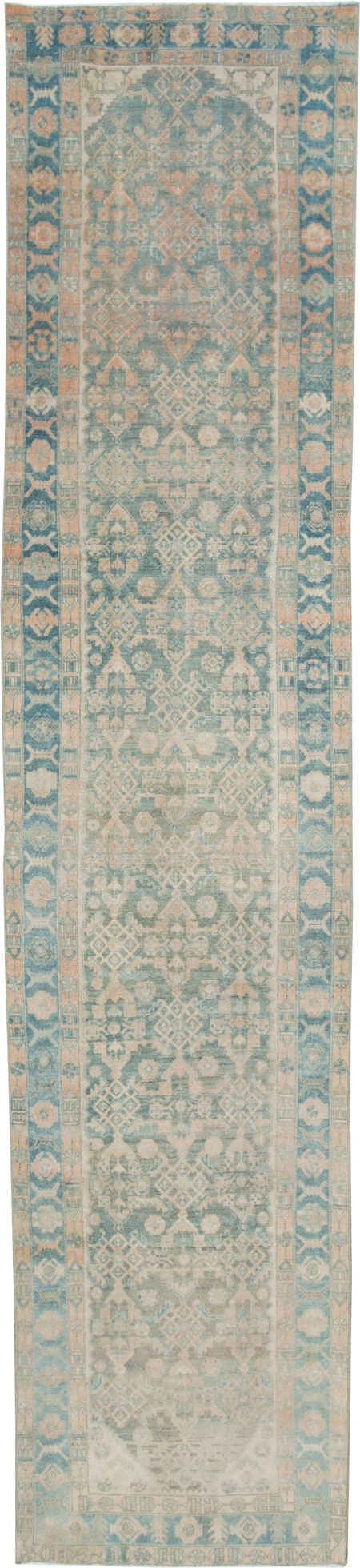 Vintage Persian Malayer Runner, No.28697 - Galerie Shabab