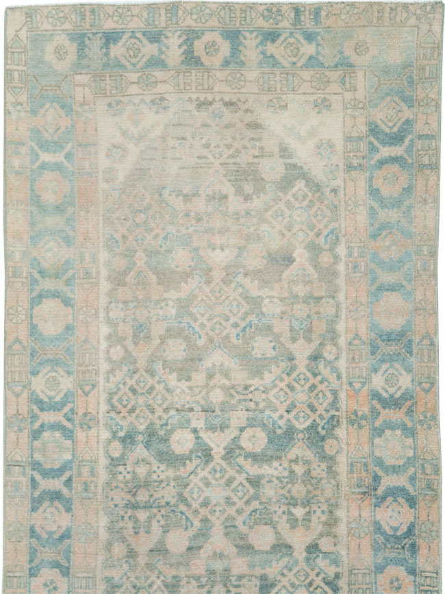 Vintage Persian Malayer Runner, No.28697 - Galerie Shabab