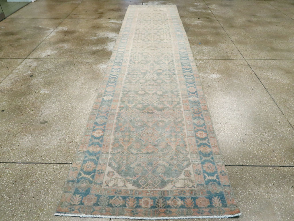 Vintage Persian Malayer Runner, No.28697 - Galerie Shabab