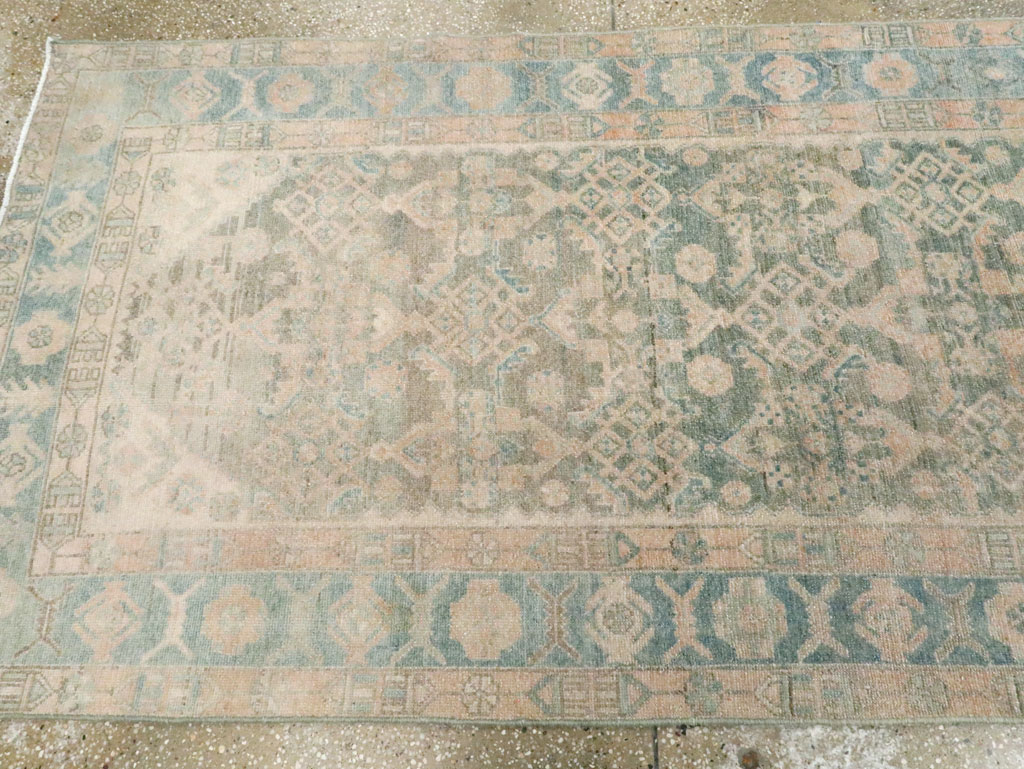 Vintage Persian Malayer Runner, No.28697 - Galerie Shabab