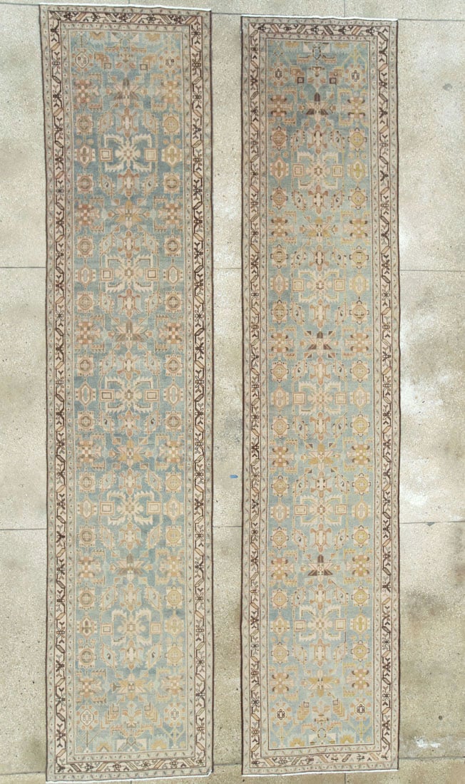 Vintage Persian Malayer Runner (Pair: 1 of 2), No.28698 - Galerie Shabab