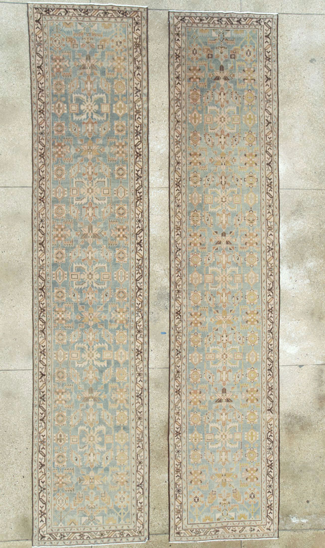 Vintage Persian Malayer Runner (Pair: 1 of 2), No.28698 - Galerie Shabab
