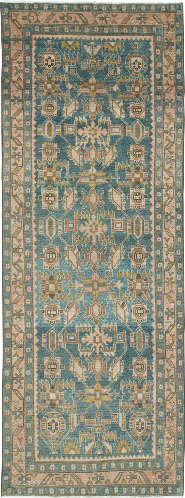 Vintage Persian Malayer Runner, No.28699 - Galerie Shabab