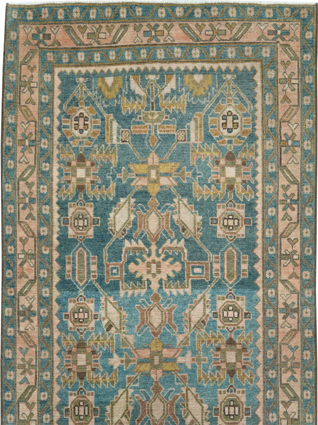 Vintage Persian Malayer Runner, No.28699 - Galerie Shabab