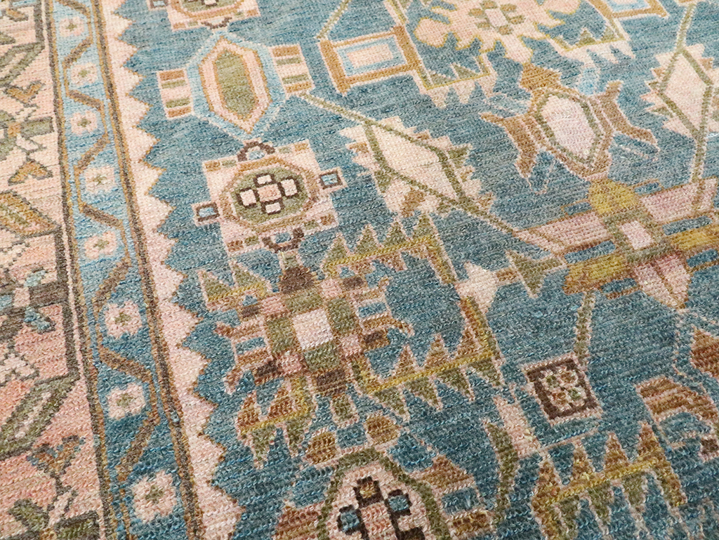 Vintage Persian Malayer Runner, No.28699 - Galerie Shabab