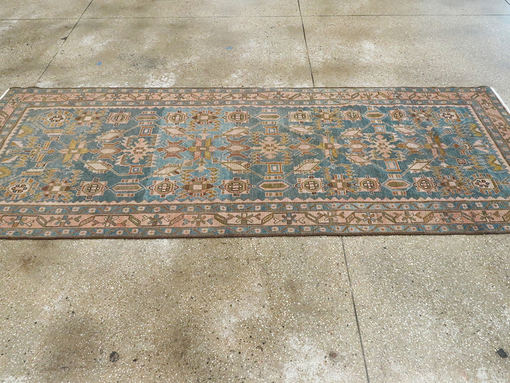 Vintage Persian Malayer Runner, No.28699 - Galerie Shabab